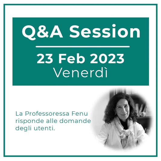 Sessione 2 di Q&A: Venerdì 24 Febbraio 2023